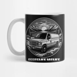 Econoline Vanlife minimalism Mug